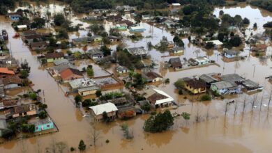 洪水被害が著しいパラナ州（Foto: Arnaldo Alves / ANPr）