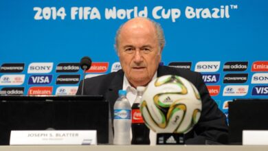 今回の大会を9.25と評価したＦＩＦＡのブラッター会長（Tomaz Silva/ Agência Brasil）