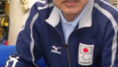 卓球バレーの良さを語る堀川さん