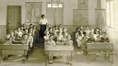 1935年、ポンペイアにあったハンガリー学校の様子（写真提供foto＝Casa de Guilherme de Almeida）