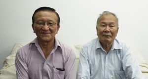 片山会長と文野副会長