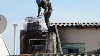 聖州カンピーナスでのデング熱拡大予防作戦に動員された陸軍兵（Carlos Bassan/Prefeitura de Campinas）