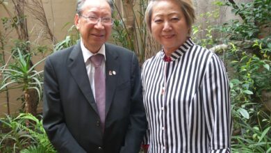 原田評議会長と呉屋会長