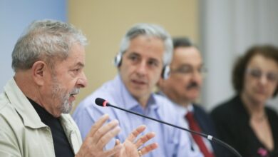 ルーラ研究所でのルーラ氏（Ricardo Stuckert/Instituto Lula）