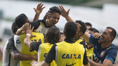 ダメ押しの３点目を決めたルッカ（© Daniel Augusto Jr./Ag. Corinthians）