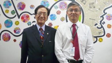 坂和副会長と渡辺さん