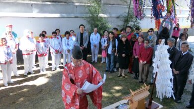 神事の様子