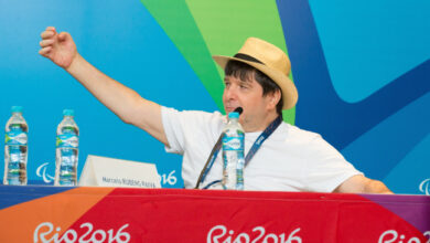 会見でのマルセロ・パイヴァ氏（Rio 2016/Gabriel Nascimento）