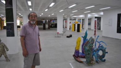 金子さんらプロの芸術家によって文化空間が創作された