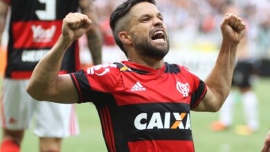 フラメンゴの先制点を挙げた元ブラジル代表ジエゴ（Gilvan Souza/Flamengo）