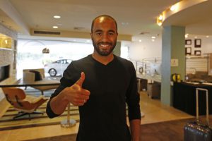 セレソン入りを期待される選手で最も名前のあがるルーカス・モウラ（Rafael Ribeiro/CBF）