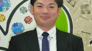 来社した横川さん