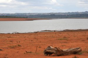 ブラジリアに給水しているサンタマリアダムの様子（Tony Winston/Agência Brasília）