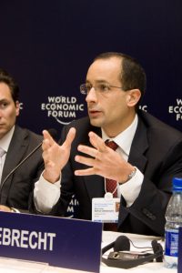 華々しかった頃のマルセロ・オデブレヒト被告（Cicero Rodrigues/World Economic Forum, 15/04/2009）