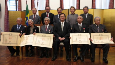 塚田さん、吉安さん、山添さん、中前総領事、辰巳さん、黒木さん