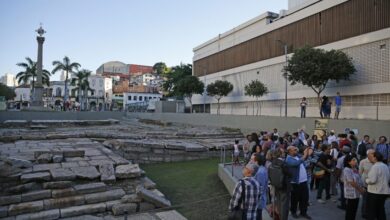 世界遺産に指定されたリオのヴァロンゴ埠頭遺跡（Fernando Frazão/Agência Brasil）