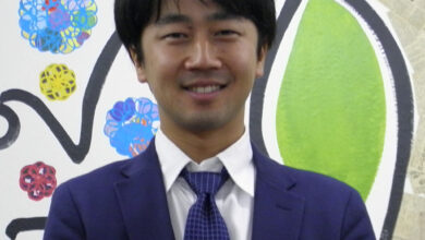 来社した田中さん