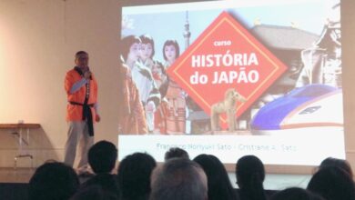 大半を非日系人が占める２００人以上が毎回つめかけたブラジル漫画協会の日本史講座（ポ語）