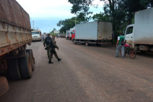 ブラジル北部のパラー州で国境警備を行う軍警（参考画像・SASCOM SEFA）