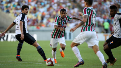 リオ州選手権セカンドステージ決勝を戦う、フルミネンセとボタフォゴ。（Lucas Merçon/Fluminense F.C.）