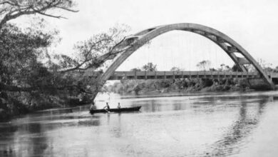 水没したノーボ・オリエンテ橋（同市ＨＰより）