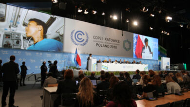 ポーランドで開催されたＣＯＰ２４の一幕。この会議で、次回開催国は伯国と公表されるはずだったが（Unclimatechange）