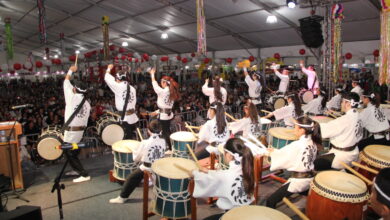 昨年開催したオザスコ日本祭りの様子