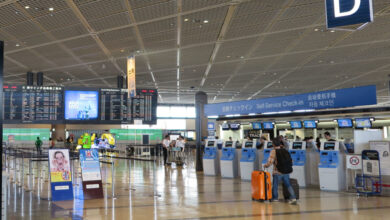 成田空港の様子（参考写真）