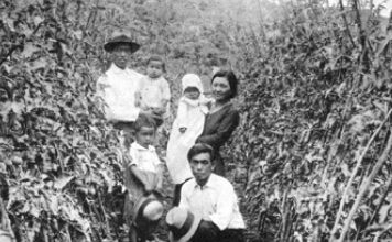 モジの日本人農家（『在伯同胞活動実況写真帳』（１９３８年、竹下写真館 高知県古市町）